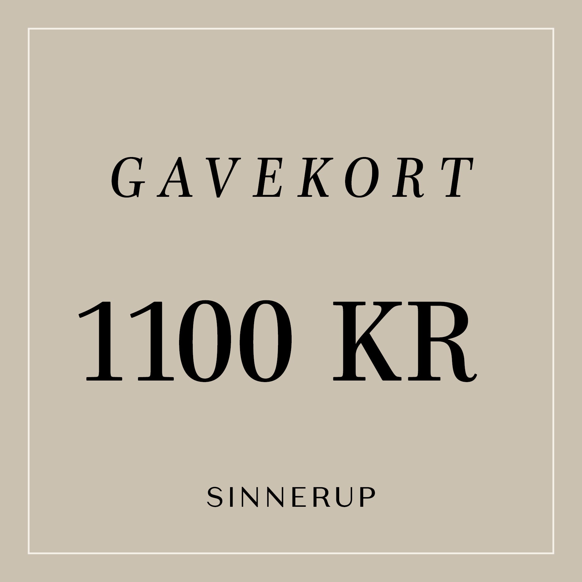 Sinnerup Gavekort